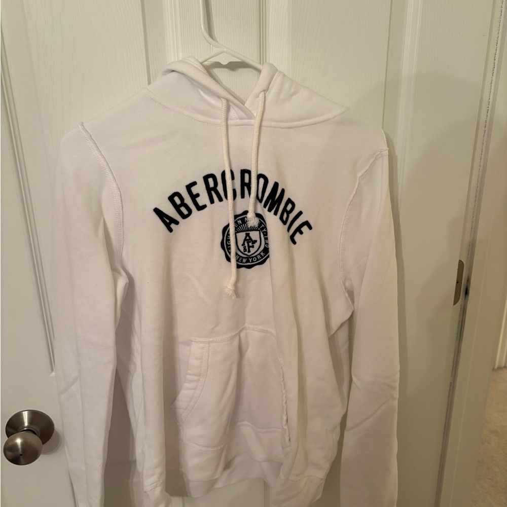 Abercrombie White Hoodie